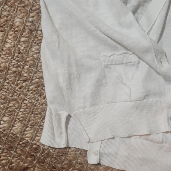 SO Women's Cream Button-Up Cardigan - Picture 7 of 9